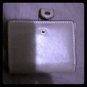 Coach accordion wallet